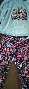 3t under armour girls outfit
